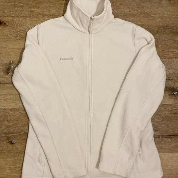 Columbia Fleece Zip Up Jacket Women's Size M - Picture 8 of 16